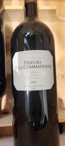 Bordeaux Pomerol Château Prieurs de la Commanderie Vignobles Clément Fayat 2018