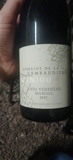 Vallée de la Loire Domaine La Cambaundière 2021