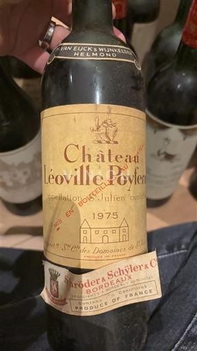 Bordeaux Saint-Julien Grand Cru Château Léoville Poyferré 1975