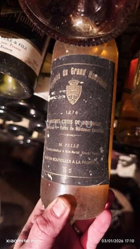 Bordeaux Premières Côtes de Bordeaux Château Grand Mouëys 1976