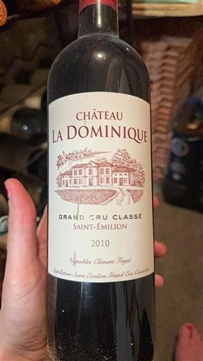 Burdeos Saint-Émilion Gran Cru Grand Cru Château La Dominique 2010