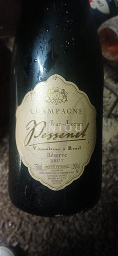 Champanhe Jean-Jacques Pessinet Réserve Não Sazonado