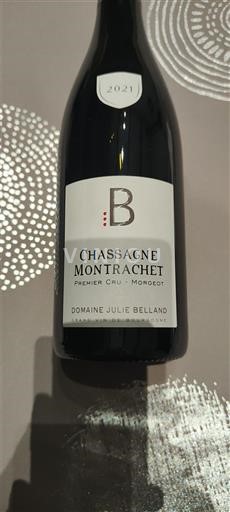 Borgoña Chassagne-Montrachet Premier Cru Domaine Julie Belland Morgeot 2021