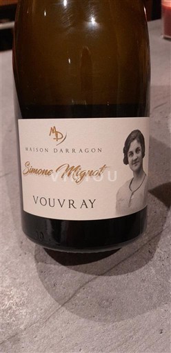 Loiredalen Vouvray Maison Parragon Simone Mignot Icke årgångsbetecknad