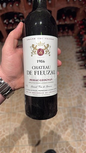 Bordeaux Pessac-Léognan Château Fieuzal 1986