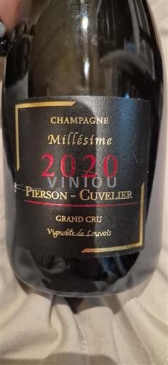 Champagne Sâm-panh Grand Cru Pierson-Cuvelier Millésime 2020
