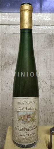 Alsace Gewurztraminer J.L. Bucher Thomas 2001