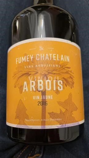 Jura Arbois Fumey Chatelain 2016