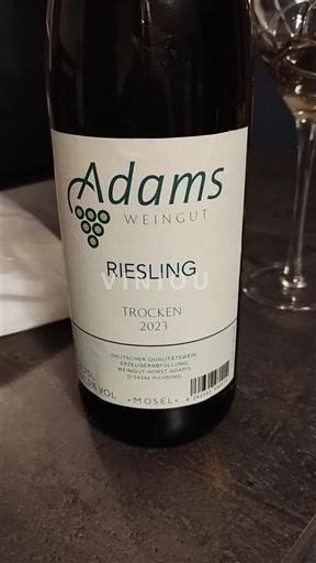 Mosela Weingut Adams Riesling Trocken 2023