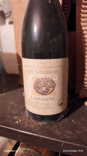 Rhônedalen Cairanne Les Voconces 1999