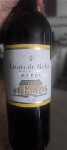 Bordeaux Médoc Louis de Melac 2017