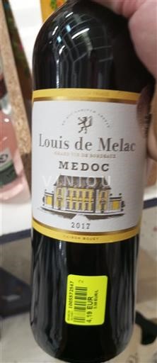 Bordeaux Médoc Louis de Melac 2017