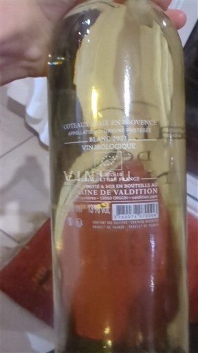 Provence Coteaux d'Aix-en-Provence Domaine Valdition 2023