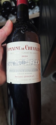 Bordeaux Pessac-Léognan Grand Cru Domaine Chevalier 2020