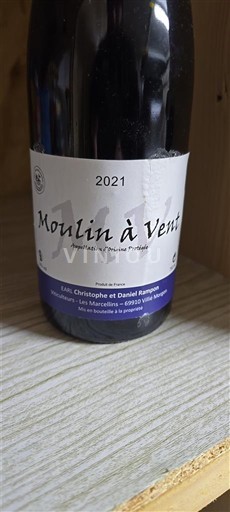 Beaujolais Moulin-à-vent EARL Christophe et Daniel Rampon 2021