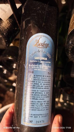 Langvedok Saint-Chinian Boteluy de l'An 2000 1995