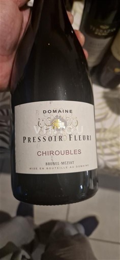 Beaujolais Chiroubles Domaine Pressoir Fleuri 2019