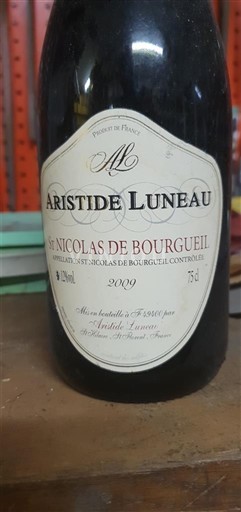Thung lũng sông Loire Saint-Nicolas-De-Bourgueil Aristide Luneau 2009