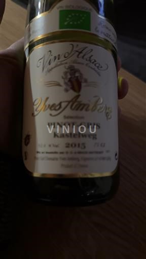 Alsácia Yves Amberg Kastelweg 2015