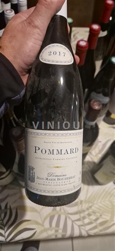 Bourgogne Pommard Domaine Jean-Marie Bouzereau 2017