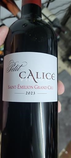 Бордо Сент-Емільйон Гран Крю Grand Cru Petit Calice 2023