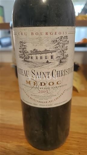 Bordeaux Médoc Château Saint-Christoly 2004