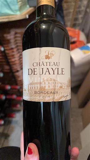 Burdeos Bordeaux Château Jayle 2015