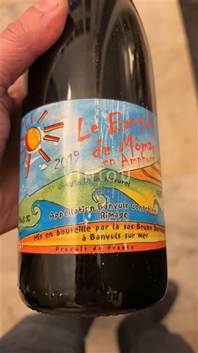 Roussillon Banyuls Bruno Duchêne Le Banyuls de Môman en Amphore 2019