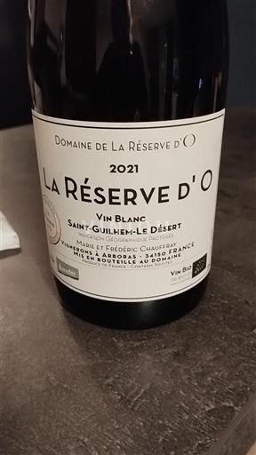 Linguadoca e Rossiglione Saint-Guilhem-le-Désert Domaine La Réserve d'O La Réserve d'O 2021