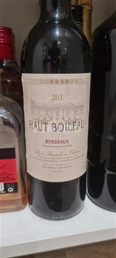 Burdeos Bordeaux Haut Boileau 2012