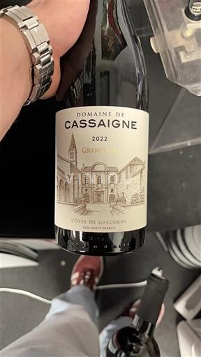 Sudoeste Côtes de Gascogne Domaine Cassaigne Grand Vin 2022