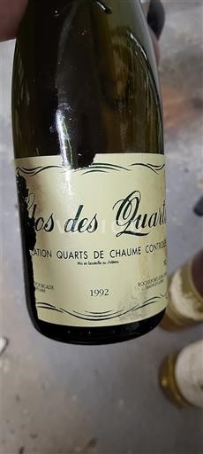 Loirevallei Quarts de Chaume Clos des Quarts 1992