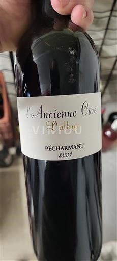Tây Nam Pécharmant Domaine L'Ancienne Cure L'Abbaye 2021