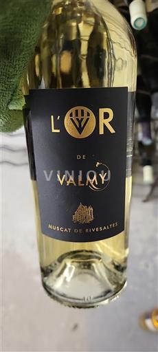 Roussillon Muscat de Rivesaltes Valmy L'Or de Valmy 2018