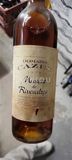 Roussillon Muscat de Rivesaltes Domaine Cazes 1999