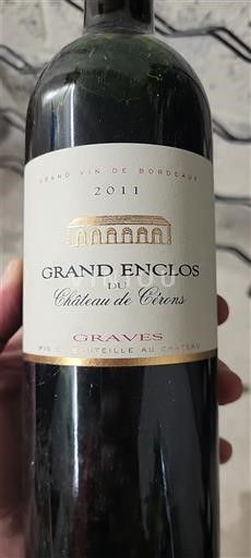 Bordeaux Graves Château Cérons Grand Enclos 2011