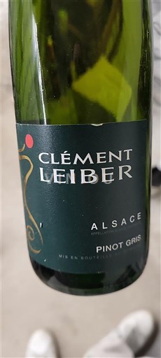 Alsace Pinot xám Clément Leiber 2021