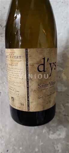 Bourgogne Saint-Véran La Soufrandière d'ys 2017
