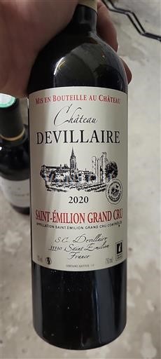 Burdeos Saint-Émilion Gran Cru Grand Cru Château Villaire 2020