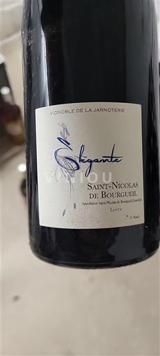 Loire Valley Saint-Nicolas-De-Bourgueil Vignoble de la Jarnoterie Élégante 2022