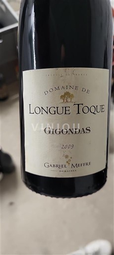 Thung lũng Rhône Gigondas Domaine Longue Toque 2009