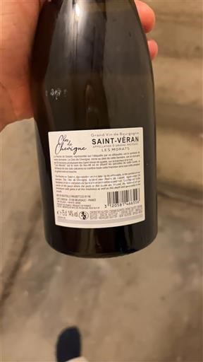 Bourgogne Saint-Véran Clos Chérigne Les Morats 2022