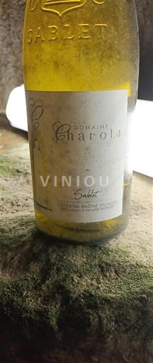 Rhône-dalen Ikke specificeret Domaine Charols Sablet 2019