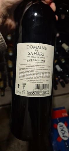 Meknès Không được chỉ định Domaine Sahari Không niên vụ