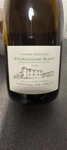 Borgoña No especificado Château Cercy Prestige 2021