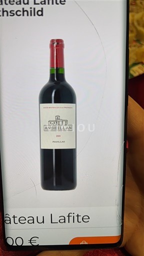 Bordeaux Pauillac Château Anseillan 2016