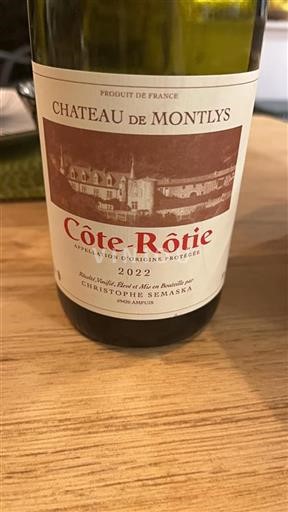 Rhône-dalen Côte-rôtie Château de Montlys 2022