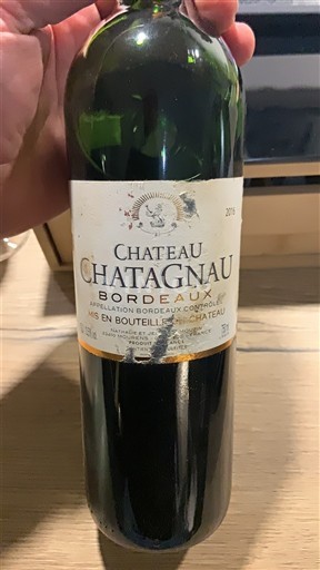 Burdeos Bordeaux Château Chatagnau 2016