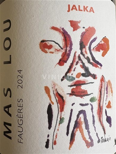 Verërat Rouge sec Jalka Mas Lou 2024 Francë Languedok Faugères AOC