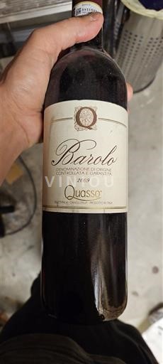 Piamonte Barolo Quasso 2009